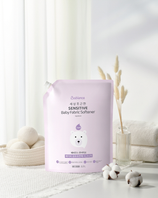 베비언스 센서티브 베이비 섬유유연제 시그니처. LG생활건강 제공